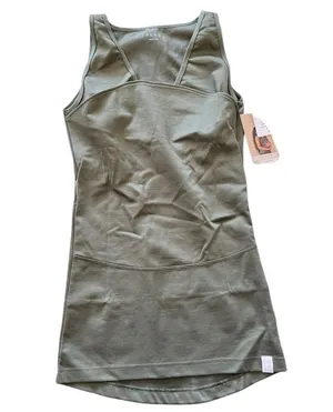 Lalabu Soothe Shirt Nursing Baby Wearing Pouch Top Shirt Green NEW NWT Medium thumbnail 3