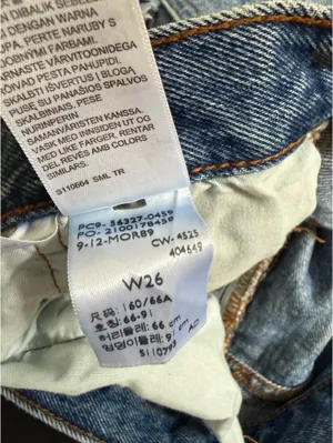 Levi’s Distressed 501 Denim Shorts thumbnail 3