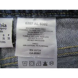 Columbia‎ Sportswear Jeans Size 6 Blue Straight Leg Stretch Outdoor Gorpcore thumbnail 7