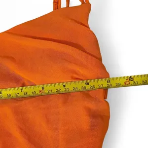 Lucy in the Sky orange mesh dress thumbnail 8