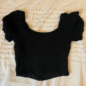 Hollister Black button front blouse thumbnail 3