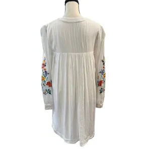 Free People Women’s Floral Embroidered Mini Dress Size XS thumbnail 2