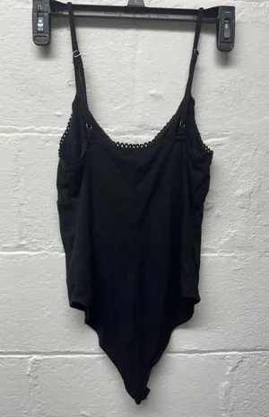 Forever 21 Black Ribbed Bodysuit thumbnail 4