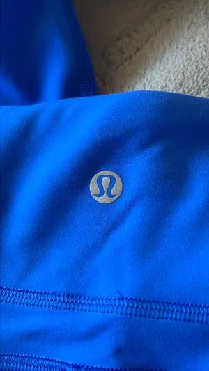 Lululemon Blue Leggings High-Rise thumbnail 6