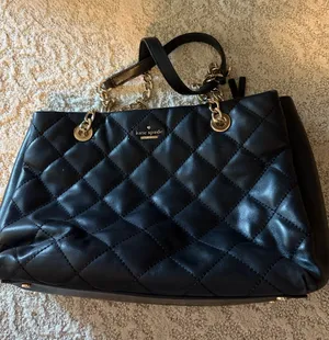 Kate Spade New York Emerson Place Allis Quilted Cow Leather Handbag Shoulder Bag thumbnail 1