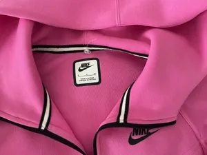 Pink Nike Tech Fleece Zip-Up thumbnail 2