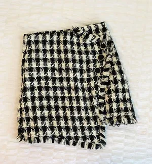 J.O.A. Beautiful Tweed Asymmetrical Skirt!! thumbnail 1