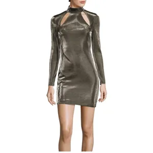 Revolve MISHA Tamika metallic mini dress thumbnail 3