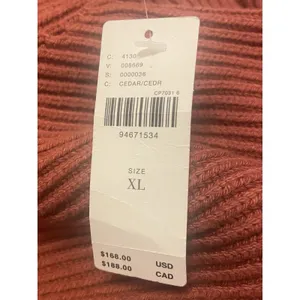 Anthropologie Maeve Mini Dress Cedar Long Sleeve Mock Neck Tie Waist XL NWT‎ thumbnail 9