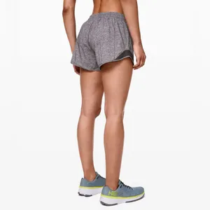 Lululemon Hotty Hot Short II *Long 4"-Heather Lux- Size 6 thumbnail 4