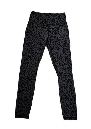 Athleta Gray Animal Print High Rise Leggings Women Size Small | 63-17 thumbnail 1