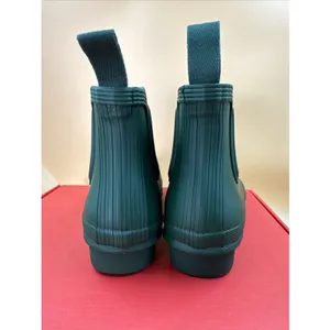 Hunter Original Chelsea Women's Waterproof Ankle Rain Boots, Green Size 6 thumbnail 5