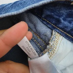J. Crew 90s‎ Vintage Baggy Jeans Medium Wash Wide Leg Denim CL228 Womens 35 thumbnail 4