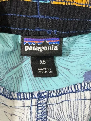 Patagonia Women’s Shorts XS Tropical Floral Blue Nylon Beach Outdoors Baggies thumbnail 5