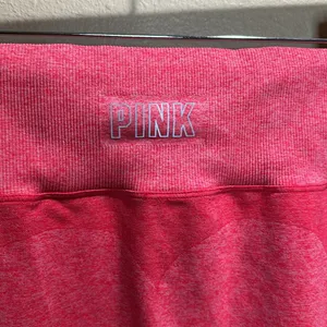 Pink Victoria’s Secret size large seamless leggings thumbnail 8