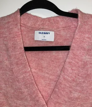 Old Navy Pink Button Down Cardigan thumbnail 3