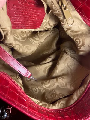 Brighton Chere Red Croc-Embossed Shoulder Bag thumbnail 14