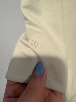 Lululemon Square Neck Wundermost Cream Tank Bodysuit thumbnail 3
