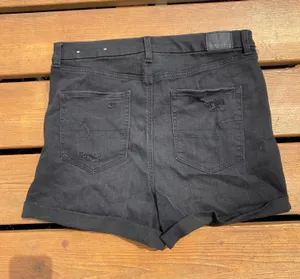 NWT AE Black Ne(x)t Level Curvy Super Hi-Rise Shortie thumbnail 5