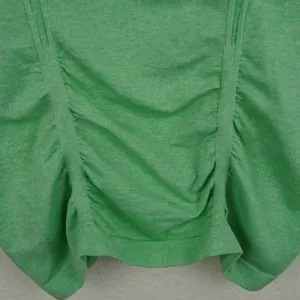 Athleta‎ Green Ruched Performance Top Size S thumbnail 2