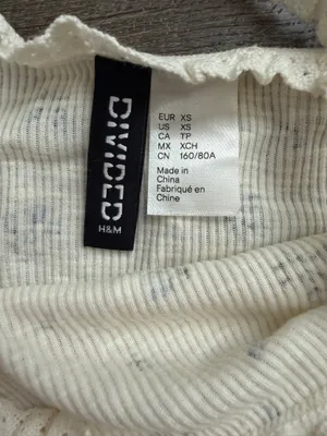 H&M floral tank top  thumbnail 2