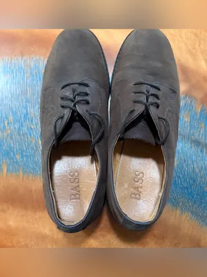 Bass Brassie Leather heeled Oxfords Lace Up size 8.5 excellent condition thumbnail 2