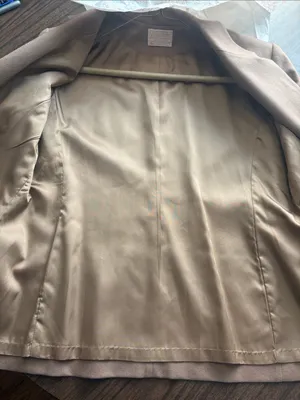 Pendleton VINTAGE Sz 16 Camel Wool Blazer Coat Jacket thumbnail 6