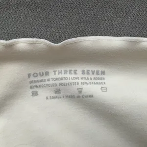 Four Three Seven 437 The Wrap Top CRÈME XS thumbnail 5