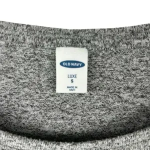 Old Navy Women's Gray Long‎ Sleeve Crew Neck Top Size S Casual Relaxed Fit thumbnail 3