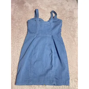 Haute Monde Women Sz‎ M Sleeveless Sweetheart Bust Denim Dress Blue NWOT Bin12 thumbnail 6