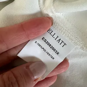NWT ELIATT Satin Jacinda Rhinestone Asymmetric Cocktail White Dress Sz M thumbnail 9