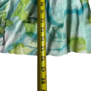 Asos Multicolor Lined Maxi Long Dress w/ Slit Women's Size 2 | 75-14 thumbnail 7