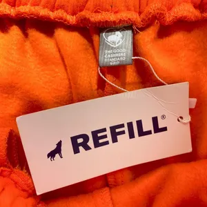 NWT Bright Orange "Nasa" Drawstring Jogger Sweatpants Refill Size 3X thumbnail 4