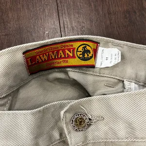 Vtg Lawman Jeans Superior Fit-Western Cowgirl 100% Cotton Sz-11 w/ Button Accent thumbnail 3
