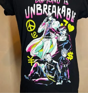 JoJo's Bizarre Adventure Anime women’s short sleeve Casual Graphic T-Shirt|Sz:M thumbnail 8