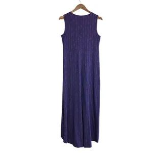 Duluth Trading Co Women's Size Small Purple Pink Geometric Print Maxi Dress thumbnail 6