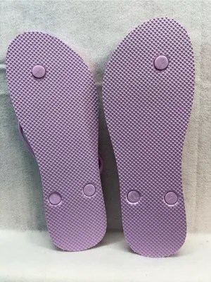 Old Navy Flip Flops Women’s US 9 Lavender White Polka Dot Thong Sandals thumbnail 5