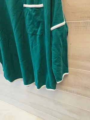 {XS/S} Tuckernuck Tnuck Sport Green And White Terry Farah Pullover Top thumbnail 4