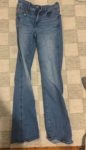 American Eagle Outfitters Light Blue Bootcut Women’s Jeans thumbnail 1