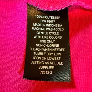 Worthington Womens XL Fuchsia Pink V-Neck Ruffle Tiered Sleeve Dress 72613-3 thumbnail 4