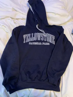 Prairie Mountain Navy Yellowstone Hoodie thumbnail 1