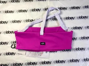 Tiger Friday High Drama Crop Top Skipper Pink/White Adult Small Dancewear NWT thumbnail 10