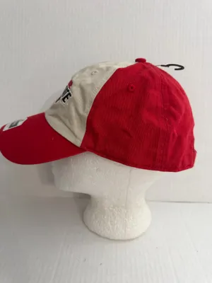 Fan Favorite NC State Wolfpack Two-Tone Red and Cream Baseball Cap thumbnail 5