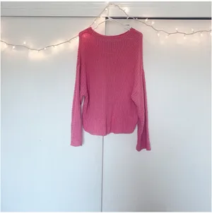 Aerie Pink Sweater Knit thumbnail 3