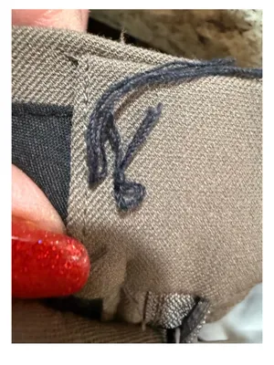 Pleated Wide-Leg High Waist Pants in Taupe thumbnail 7