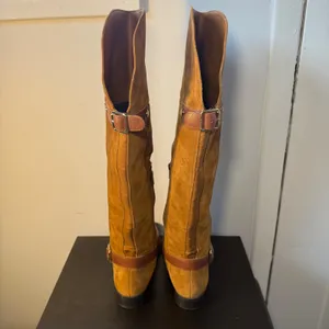Naturalizer January Wide Calf Brown Leather Suede Over‎ Knee Riding Boots 5.5 M thumbnail 4