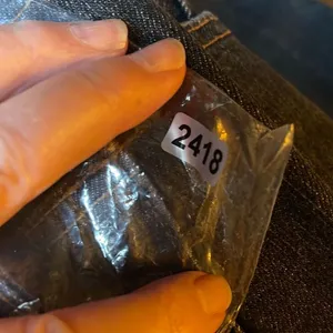 Vintage GAP size 12L Boot Cut stretch dark wash jeans thumbnail 8