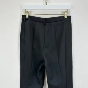 Walter Baker Atlas Wide Leg Pants Black Trouser Minimalist Office Slit Small NWT thumbnail 10