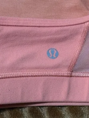 EXCELLENT Lululemon Flow Y Sports Yoga Bra Pop Orange Activewear 10 M thumbnail 6