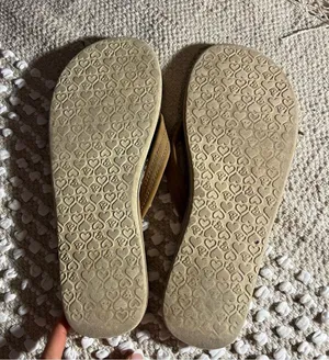 Cobian Tan Flip Flops Size 9 thumbnail 3